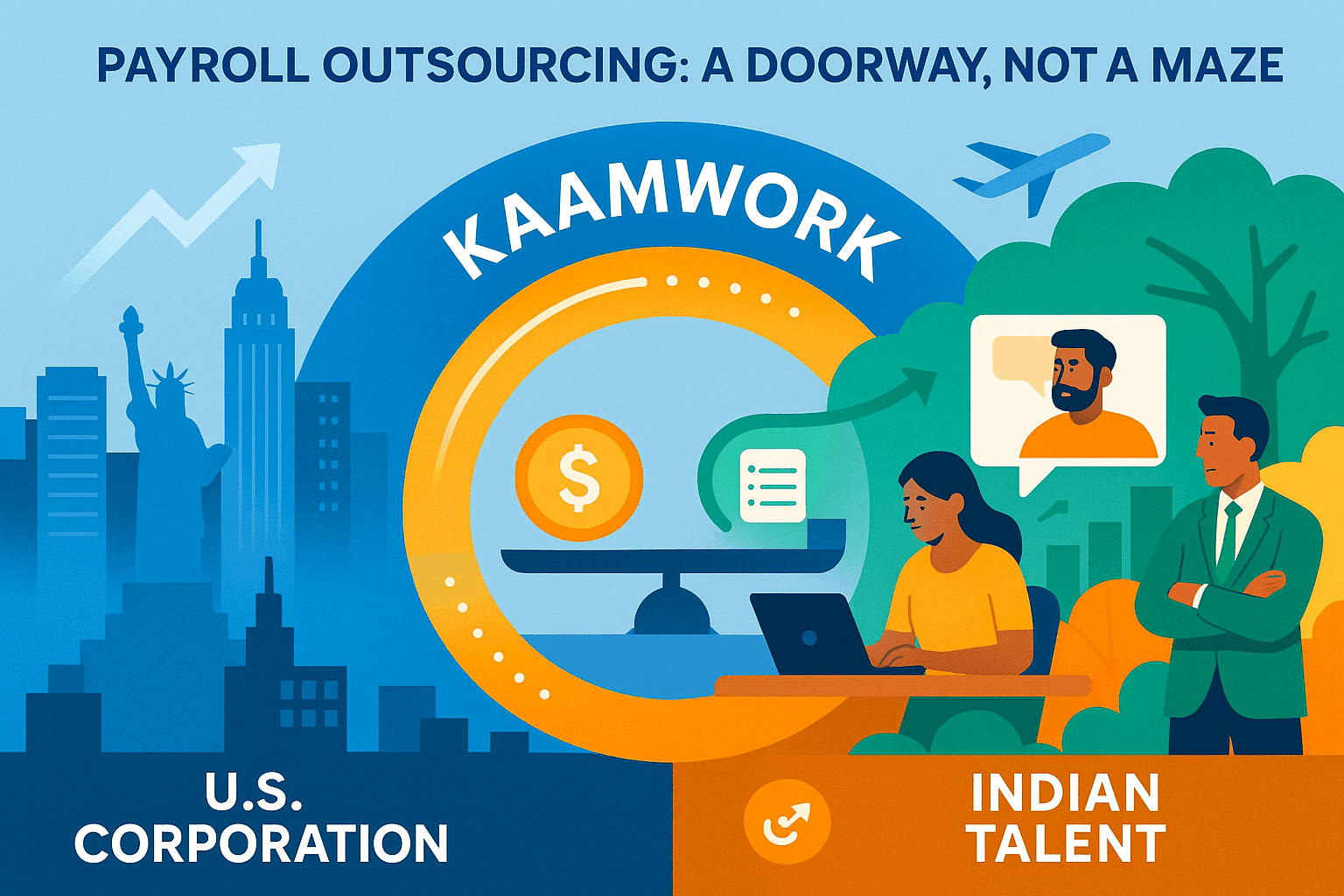 Why Kaamwork is the smarter choice among payroll outsourcing companies in India