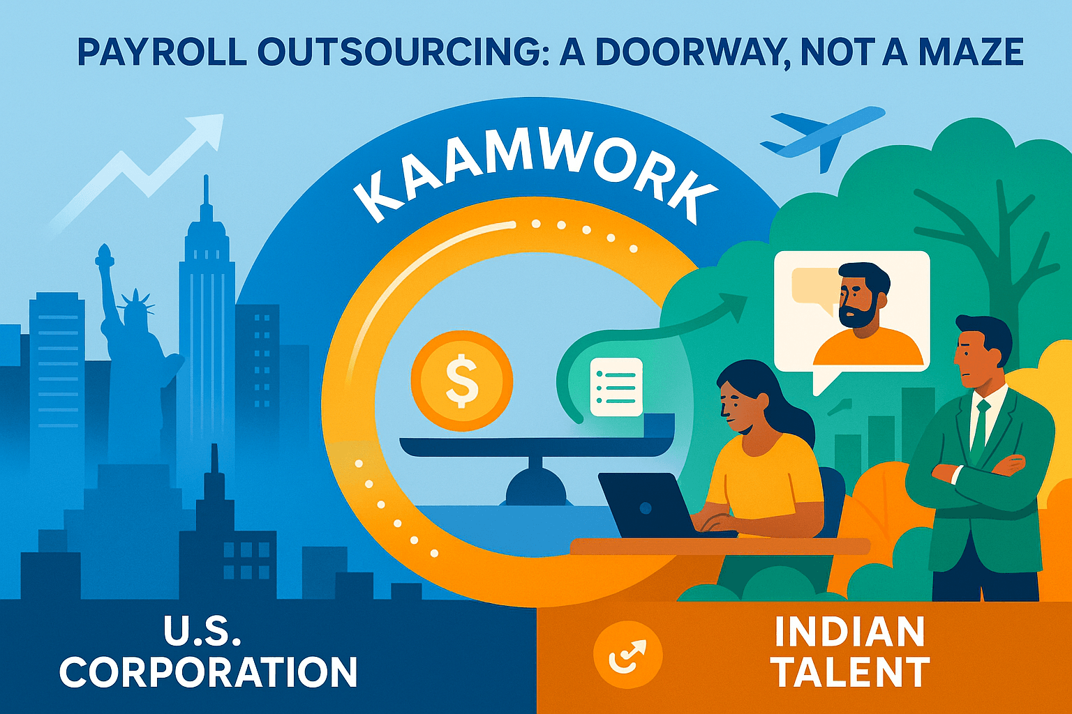 Why Kaamwork is the smarter choice among payroll outsourcing companies in India